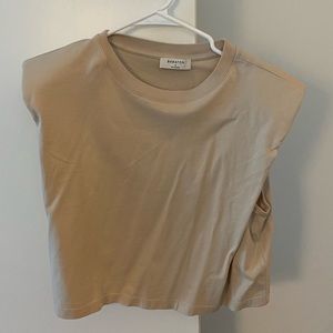 Babaton Aritzia Pad Shoulder top